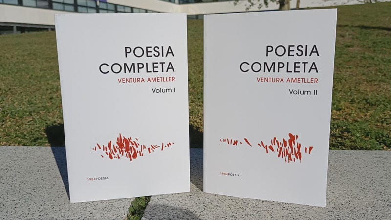 Es publiquen dos volums amb l&#39;obra po&egrave;tica completa de Ventura Ametller (Pals, 1933 - Matar&oacute;, 2008)
