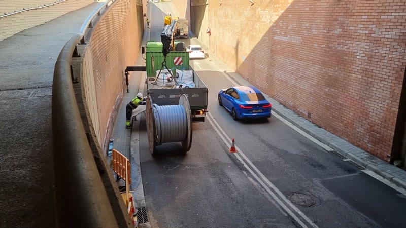 <strong>Aig&uuml;es de Matar&oacute; canvia una canonada amb un nou sistema que minimitza les afectacions al tr&agrave;nsit i retalla terminis</strong>