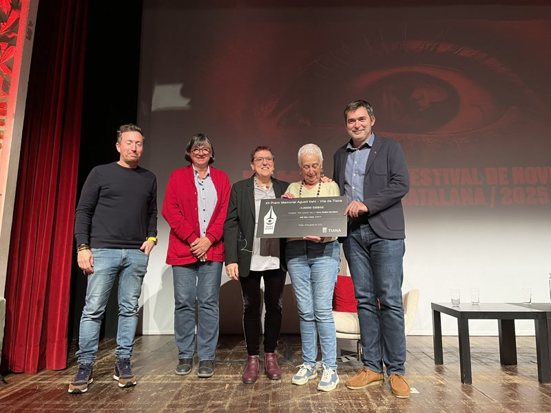 L&rsquo;escriptora Dora Mart&iacute;nez guanya el premi Memorial Agust&iacute; Veh&iacute; Vila del Tiana Negra 2025