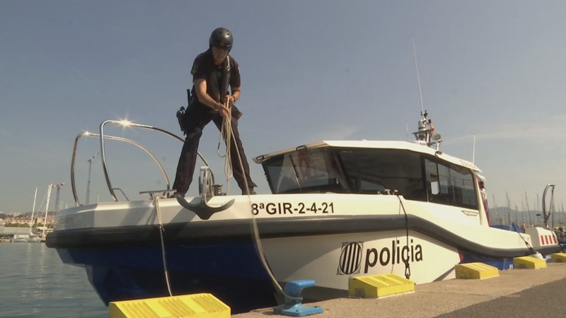 El projecte de l&rsquo;estaci&oacute; n&agrave;utica dels Mossos al Port de Matar&oacute; fa aig&uuml;es