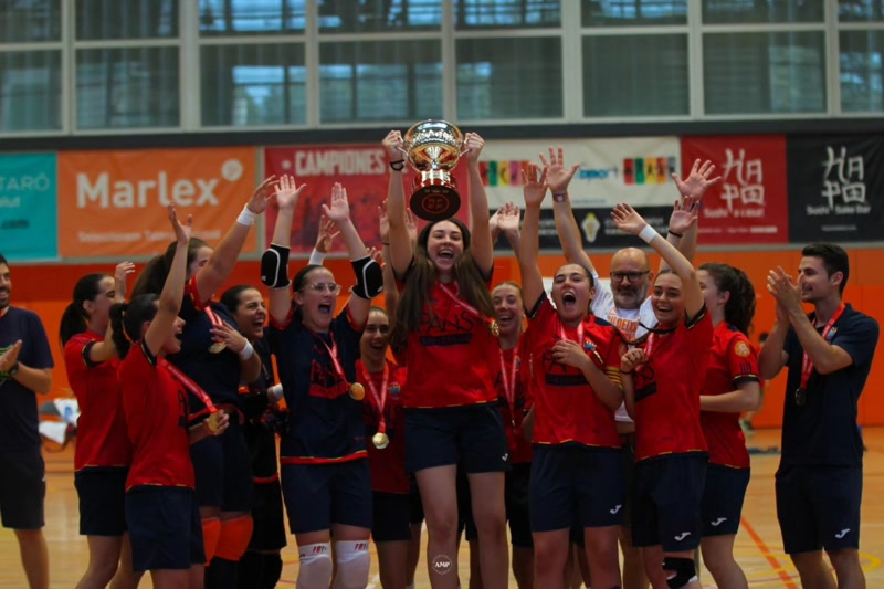 Bicampionat d&#39;Espanya pel Futsal Cartonajes Pans Matar&oacute;