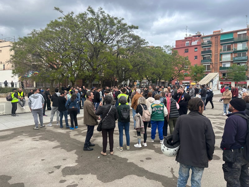 Una manifestaci&oacute; orquestrada per Vox clama contra els aldarulls a Cerdanyola