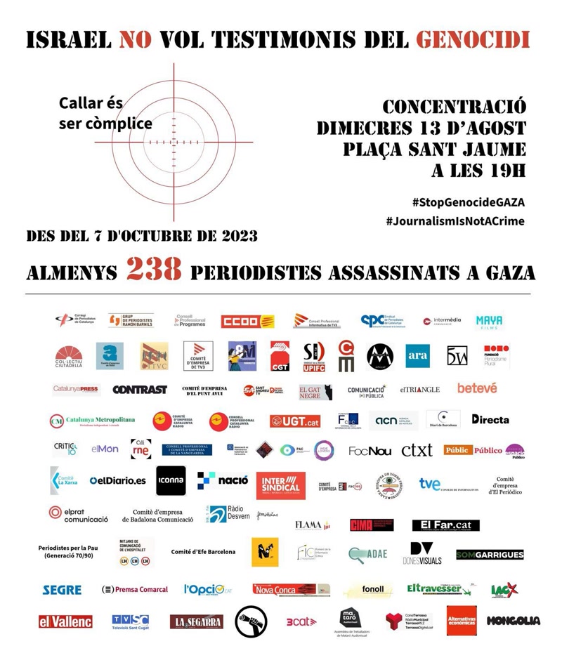 L'Assemblea de treballadors de tvmataró i Mataró Ràdio també va adherir-se al manifest del passat 13 d'agost.