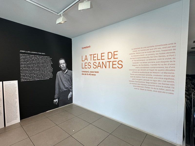 &Uacute;ltim cap de setmana de l&#39;exposici&oacute; &#39;La tele de Les Santes&#39;