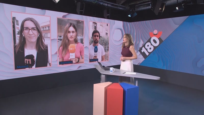 tvmataró aposta per tenir més presència en programes de La Xarxa com ara el 180 graus d'emissió diària.