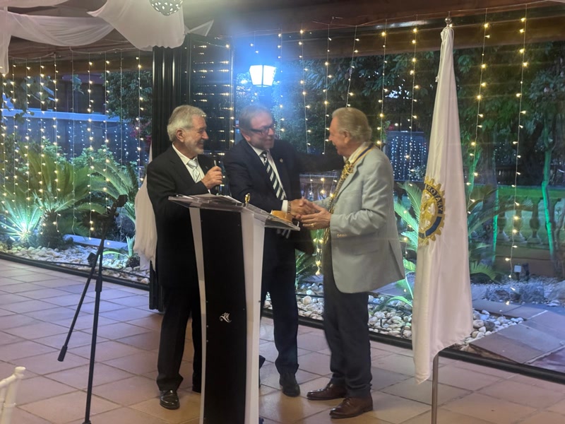 Mario F. Randazzo &eacute;s el nou president del Rotary Club Matar&oacute;-Maresme