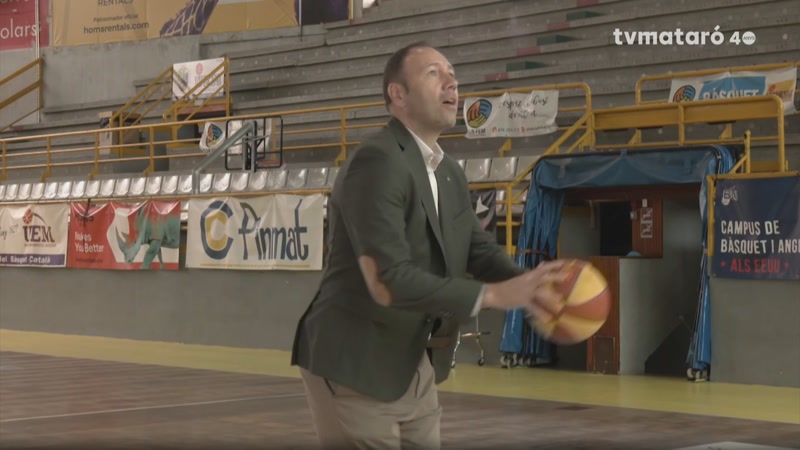 El conseller d&rsquo;esports Berni &Aacute;lvarez aposta pel 1r torneig internacional de b&agrave;squet 3x3 de Matar&oacute;
