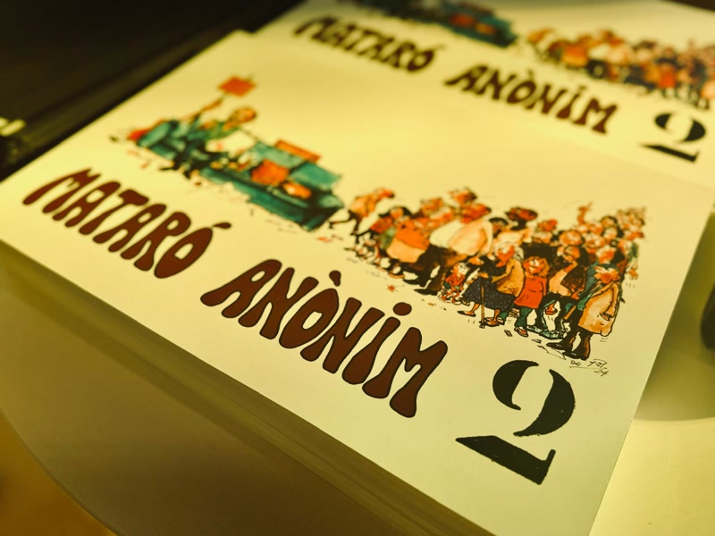 Artur Palomer presenta la segona part de &#39;Matar&oacute; An&ograve;nim&#39;