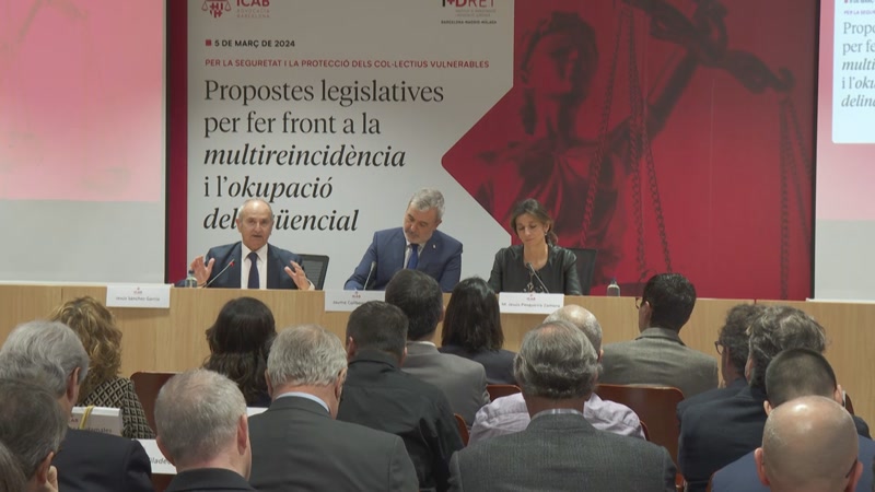 Acabar amb la multireincid&egrave;ncia i l&#39;okupaci&oacute; il&middot;legal