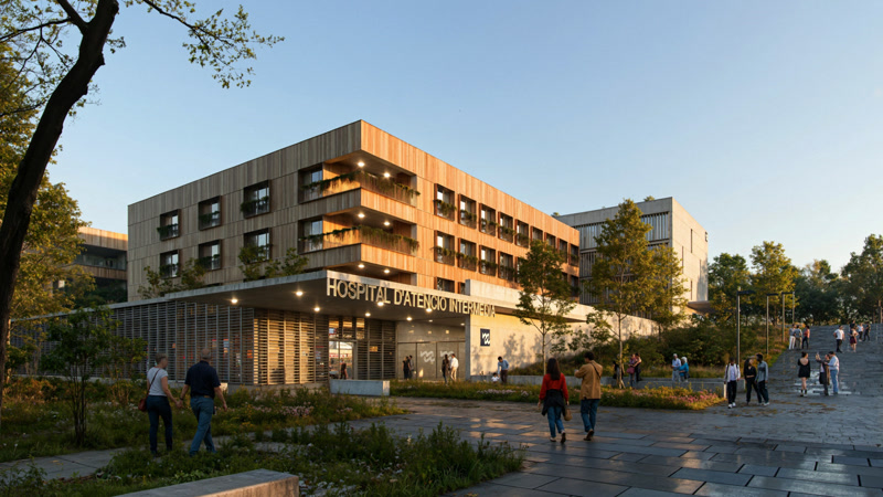 <strong>Primeres imatges de com ser&agrave; el nou Hospital d&rsquo;Atenci&oacute; Interm&egrave;dia de Matar&oacute;</strong>