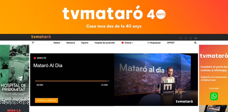 tvmataro.cat integra laxarxa+