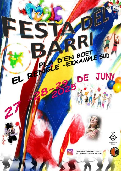 festes barri pla d'en boet rengle i eixample