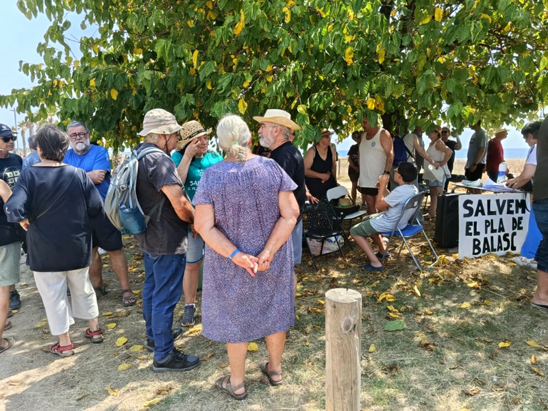 Els pagesos del Pla de Balasc calculen que amb les obres del nou vial s&#39;han perdut quatre milions de metres c&uacute;bics d&#39;aigua
