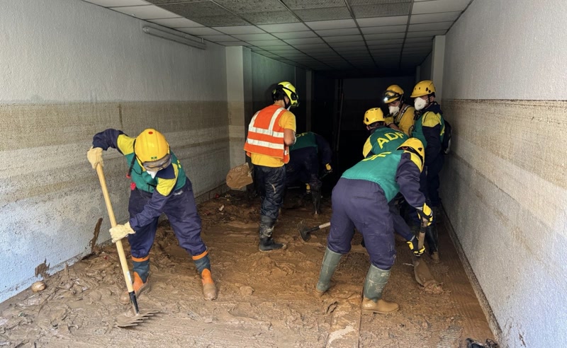 Les ADF del Maresme es desplacen a Val&egrave;ncia per ajudar els afectats per la DANA