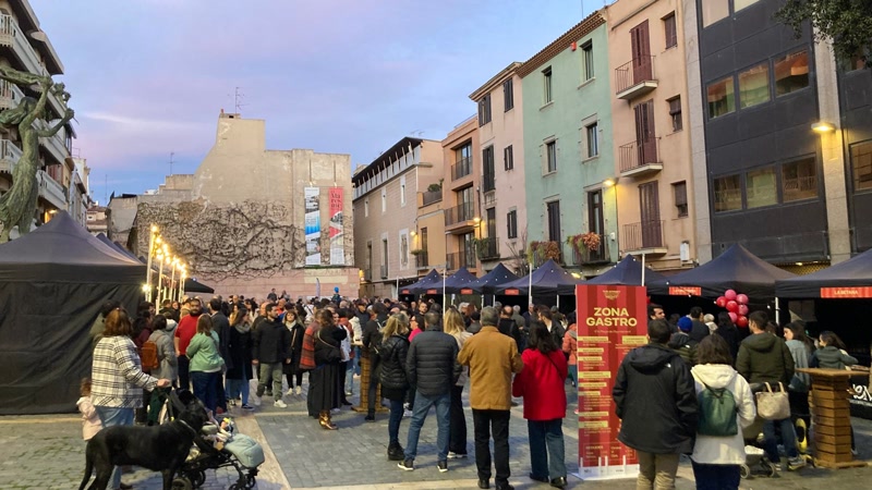 La Zona Gastro, la gran novetat de la Shopping Night, sedueix els paladars mataronins