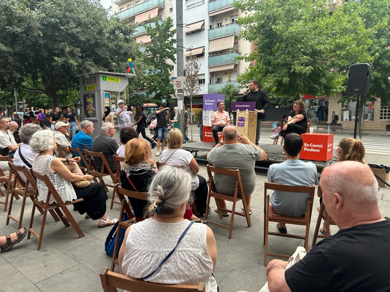 <strong>En Com&uacute; Podem tanca una campanya per despertar l&rsquo;orgull de pertinen&ccedil;a a Cerdanyola, El Palau i Rocafonda</strong>