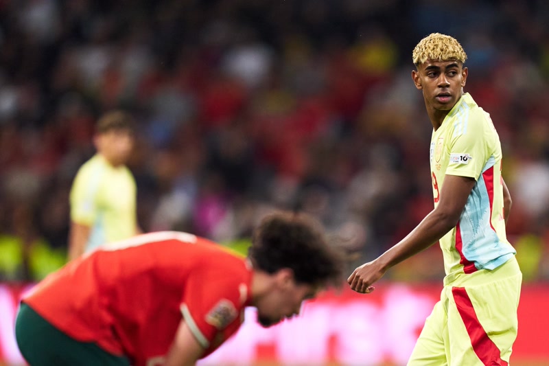 Yamal perd la final de la Nations League amb la selecci&oacute; espanyola