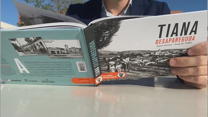 Un llibre recorda amb imatges la &#39;Tiana desapareguda&#39;, amb fotografies de 1880 a la d&egrave;cada dels 60 del segle XX