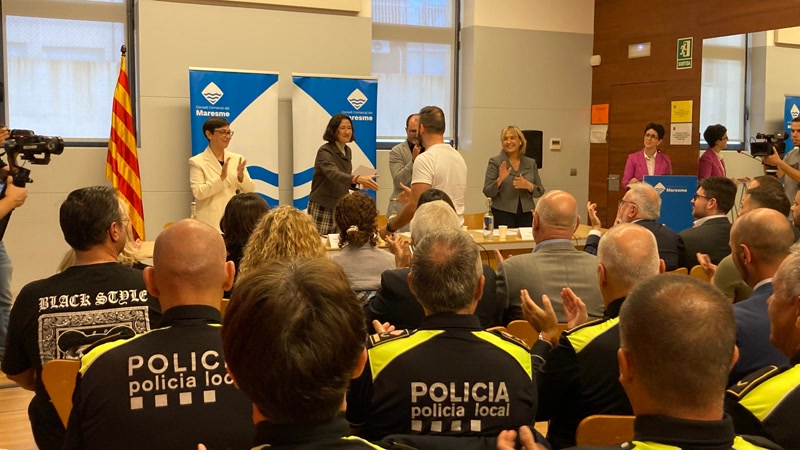 La borsa comarcal de policies reparteix onze nous agents a sis municipis