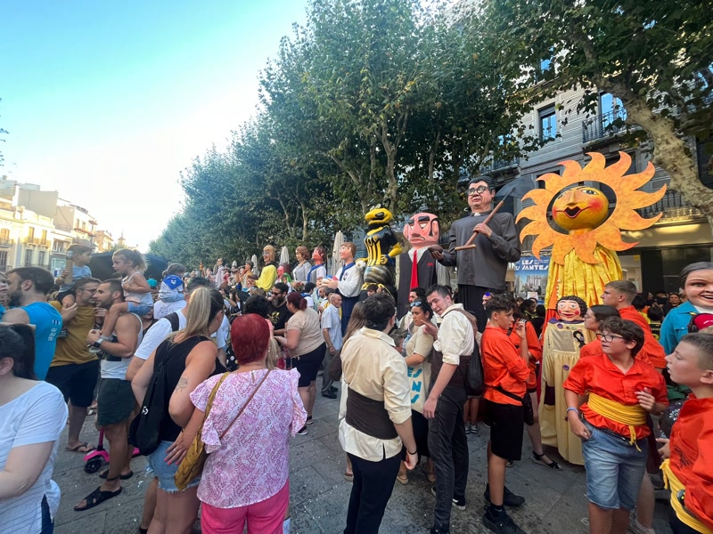 Matar&oacute; comen&ccedil;a a viure Les Santes amb una Gegantada amb canvis<strong> </strong>