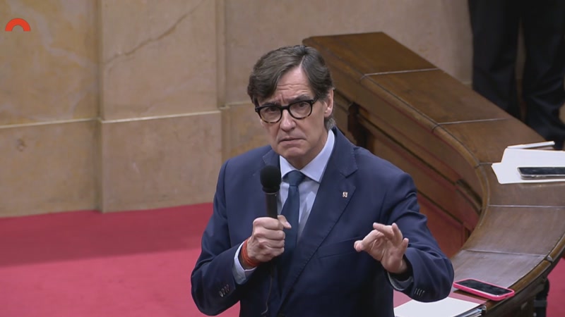 <strong>Salvador Illa: &ldquo;A Catalunya qui la fa la paga i l&rsquo;anem a buscar a Matar&oacute; o a Renteria&rdquo;</strong>