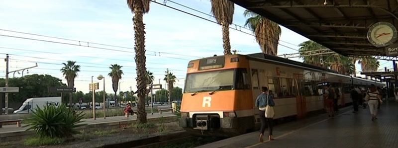 Suspesa la circulaci&oacute; de trens a tot Catalunya a causa de la previsi&oacute; de pluges intenses
