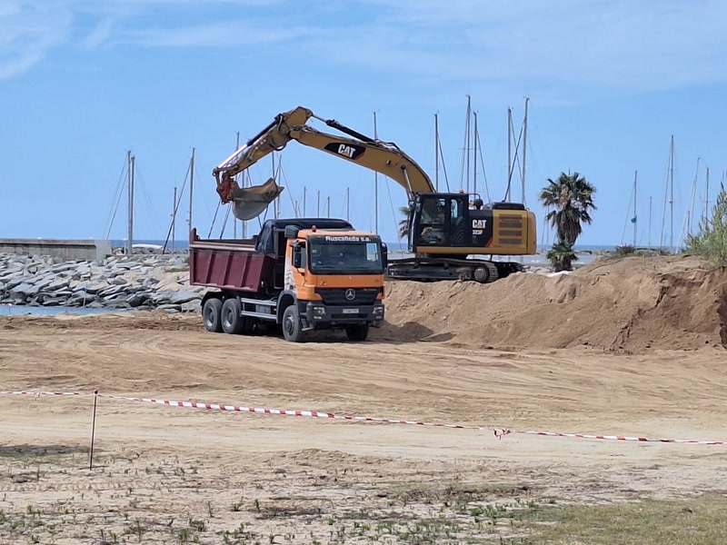 L&#39;Estat es compromet recuperar les platges entre Arenys i Llavaneres