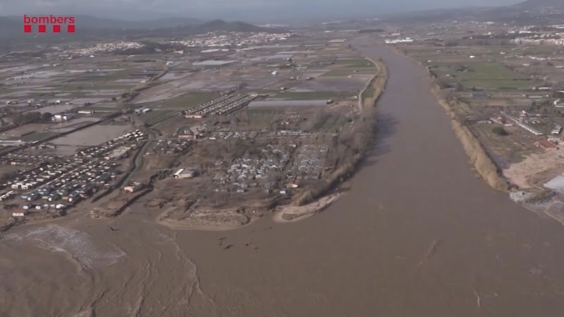 Els c&agrave;mpings ubicats a la desembocadura de La Tordera, en el punt de mira