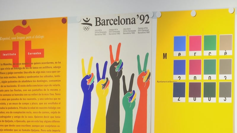 El dissenyador del cartell dels Jocs de Barcelona&rsquo;92 exposa a Vilassar de Mar