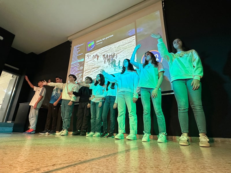 L&rsquo;Escola Freta sensibilitza els seus alumnes vers la realitat social que els envolta