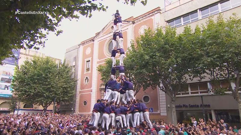 En tercera ronda, els blaus van carregar la torre de nou amb folre i manilles però va caure mentre la descarregaven.