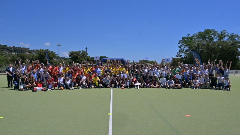 Matar&oacute;, seu catalana de la cloenda del Hockey Adaptat