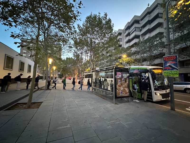 Mataronins usuaris de Moventis: “La Renfe no és una alternativa vàlida”