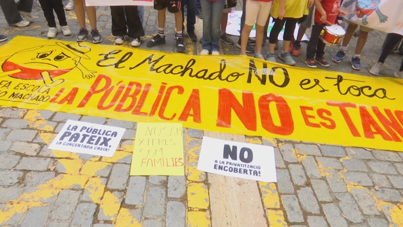 Convocada una nova manifestaci&oacute; contra el tancament de l&iacute;nies d&#39;escoles p&uacute;bliques