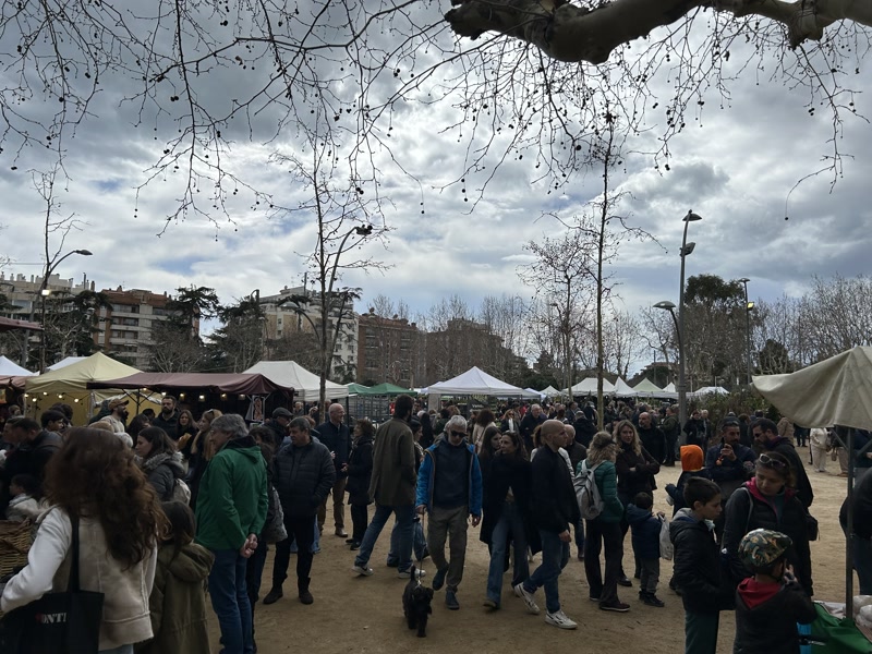La Fira de l&rsquo;Arbre remunta despr&eacute;s d&rsquo;un dissabte de pluja