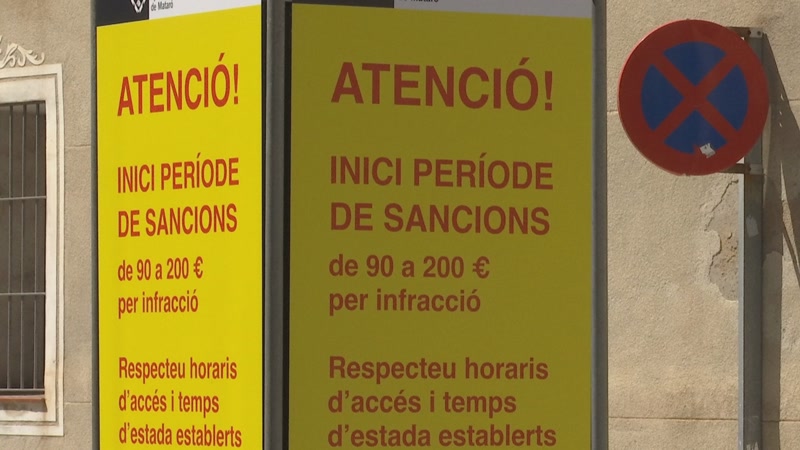 Fuga de clients del comer&ccedil; del Centre arran de les multes a l&#39;illa de vianants