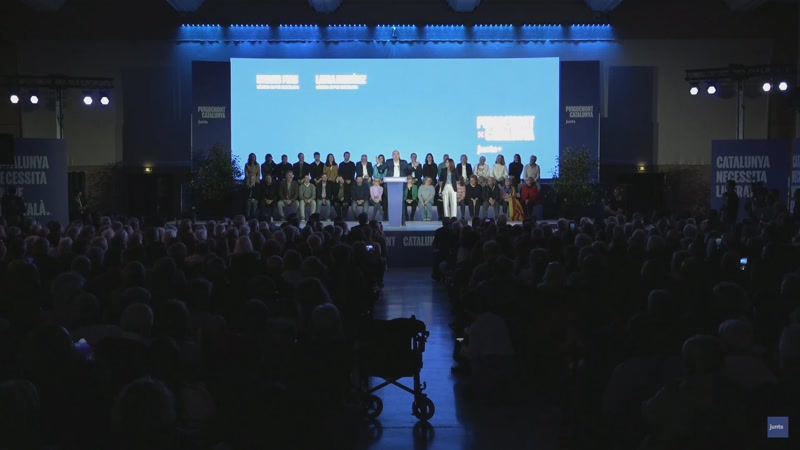 La c&uacute;pula de Junts Maresme, congregada a Argelers