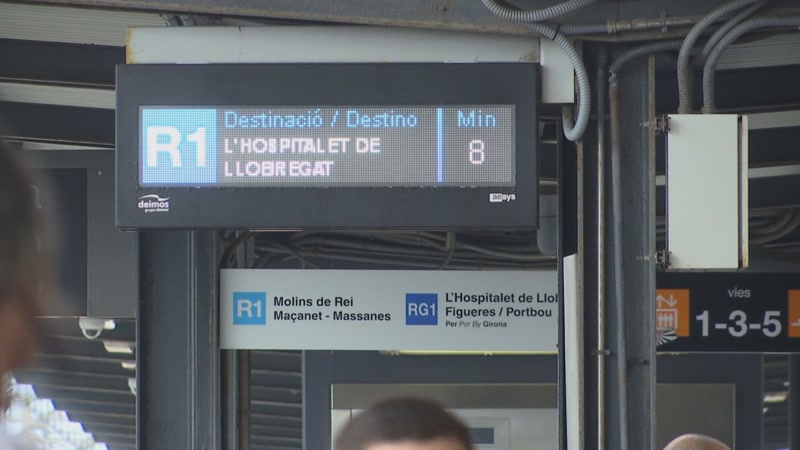 <strong>La l&iacute;nia R1 de Rodalies torna a parar a Barcelona</strong>
