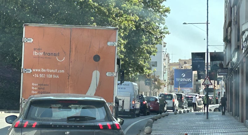 Col&middot;lapse en la circulaci&oacute; del Maresme&nbsp;