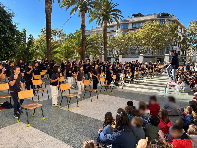 Santa Cec&iacute;lia estimula musicalment els alumnes de 6&egrave; de l&rsquo;Escola Maristes Valldemia