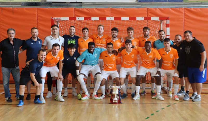 Pol Novo, jugador de futsal i referent del Futsal Matar&oacute;