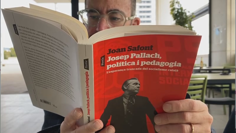 El periodista i escriptor mataron&iacute; Joan Safont presenta el seu llibre sobre una de les figures claus del socialisme catal&agrave;