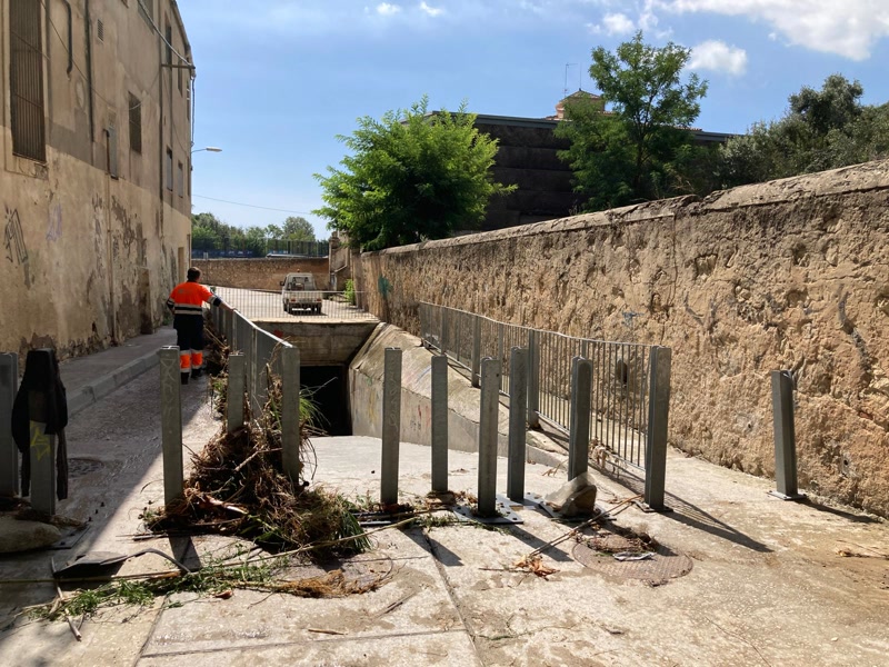 Troben una dona morta a Badalona despr&eacute;s que les fortes pluges l&rsquo;arrosseguessin des de Tiana