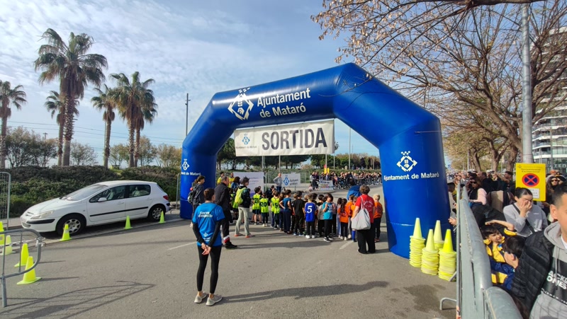 <strong>740 alumnes d&rsquo;escoles de la ciutat participen en la 28a Marat&oacute; Escolar</strong>