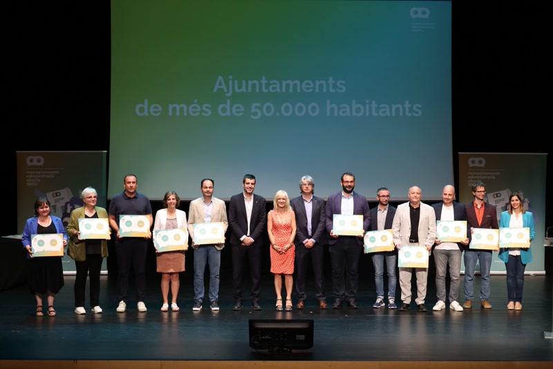 L&rsquo;Ajuntament de Matar&oacute;, premiat per govern obert