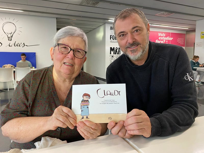 Lola Casas i Claudi U&ntilde;&oacute; publiquen &quot;Claudi&quot;, el conte d&#39;un nen que vol ser pastisser