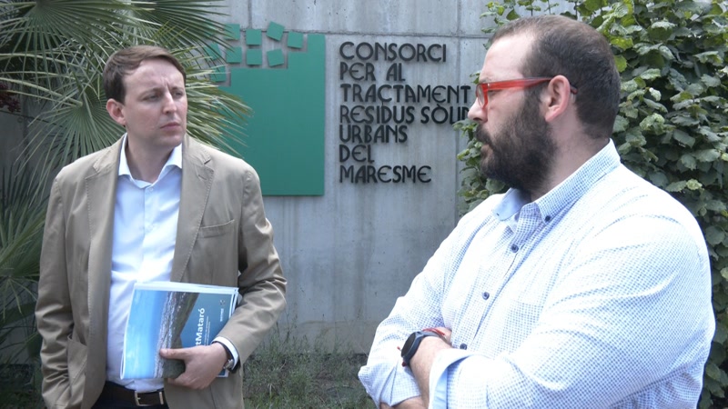 El socialista Javi L&oacute;pez visita el Consorci de Residus