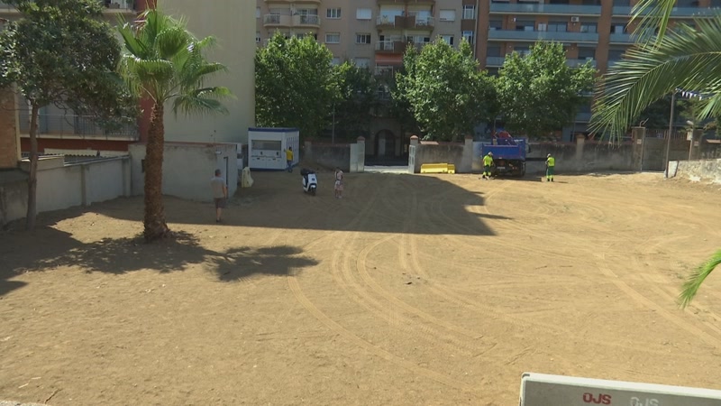 A la part baixa de la finca, que toca a la ronda Alfons X el Savi, hi haurà un dels escenaris.