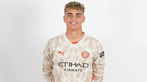 El porter del Girona FC, Pau Funallet, convocat a la Champions League