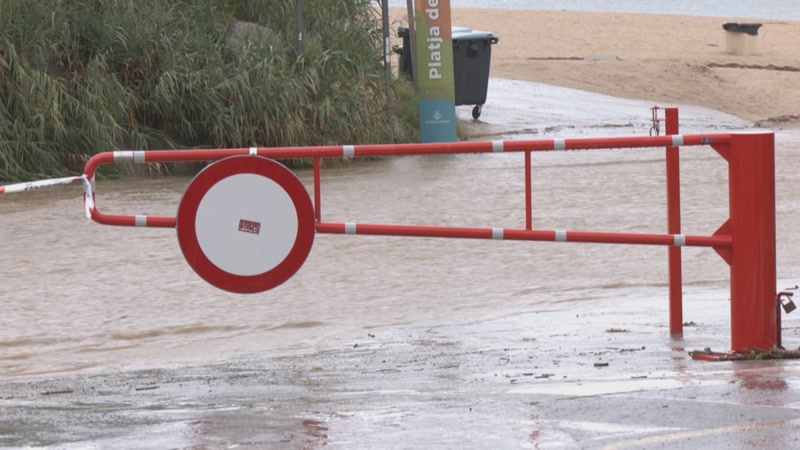 El Maresme, de nou en alerta per fortes pluges i risc d&rsquo;inundacions